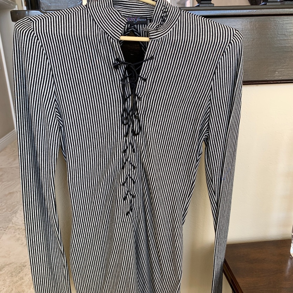 Guess Long sleeve striped top